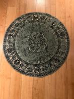 Rond vloerkleed in groentinten, Ophalen, Gebruikt, Groen, Rond