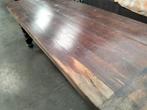 Grote eiken tafel, Huis en Inrichting, Tafels | Eettafels, Ophalen, Gebruikt, 200 cm of meer, 50 tot 100 cm