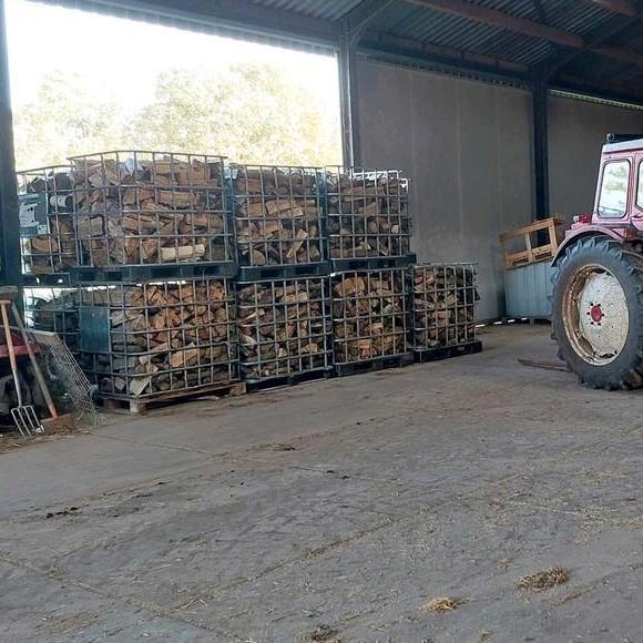 Droog haardhout/kachelhout 130 per 1.2 m3, Tuin en Terras, Haardhout, Blokken, Overige houtsoorten, 6 m³ of meer, Ophalen of Verzenden