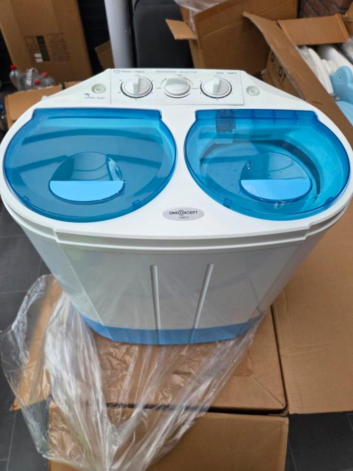 Compacte mini  Wasmachine - OneConcept nieuw in doos, Witgoed en Apparatuur, Wasmachines, Minder dan 4 kg, Minder dan 85 cm, Minder dan 1200 toeren