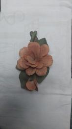 Vintage roosje porselein Capodimonte, Antiek en Kunst, Ophalen of Verzenden