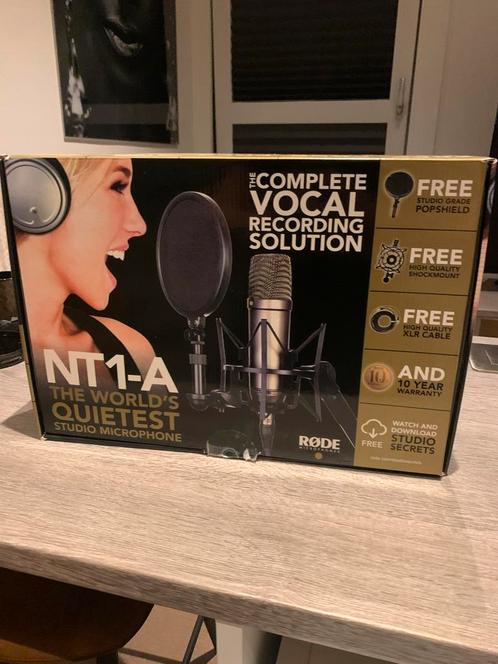RØDE NT1-A Studiomicrofoon, Muziek en Instrumenten, Microfoons, Zo goed als nieuw, Studiomicrofoon, Ophalen