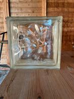 Bouwsteen gewolkt glas., Ophalen of Verzenden, Zo goed als nieuw, Minder dan 80 cm, Glasplaat