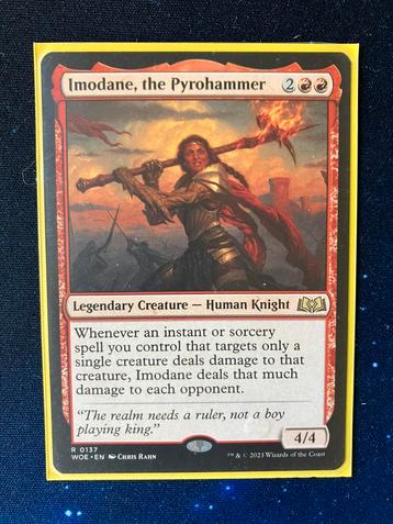 Imodane, the Pyrohammer Commander deck beschikbaar voor biedingen