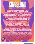 3 kingslandtickets groningen 27 april 2026, Drie personen of meer