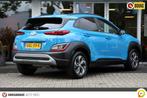 Hyundai Kona 1.6 GDI HEV Hybride Automaat Comfort | LAGE KM, 12 maanden, Gebruikt, Met garantie (alle), Blauw