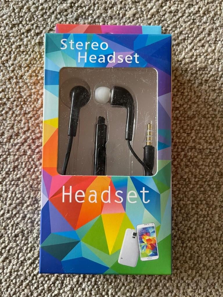 Stereo headset, Computers en Software, Headsets, Overige merken, In-ear, Nieuw, Ophalen of Verzenden