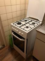 Gasfornuis met oven, Witgoed en Apparatuur, Fornuizen, Ophalen, Gebruikt, Grill, 4 kookzones