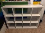 Witte Kallax kast 3x4 - lichte gebruikssporen, Ophalen, Zo goed als nieuw