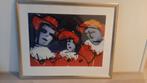 Herman Brood - De Drie Musketiers - Ingelijste Prent, Antiek en Kunst, Ophalen