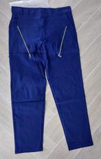 Nieuw: lange blauwe broek, maat L, Kleding | Dames, Broeken en Pantalons, Nieuw, Lang, Blauw, Maat 42/44 (L)