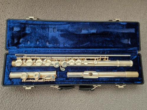 izgs verkerende Gemeinhardt dwarsfluit, Muziek en Instrumenten, Blaasinstrumenten | Dwarsfluiten en Piccolo's, Gebruikt, Dwarsfluit