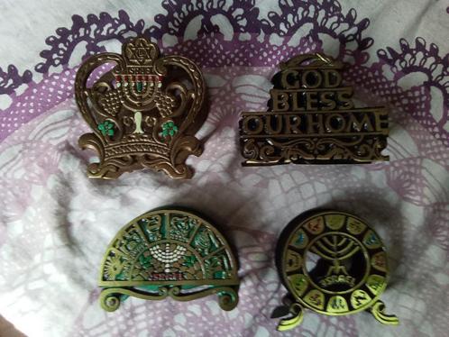 israel brievenhouder en god bless our home, Verzamelen, Religie, Gebruikt, Jodendom, Beeld(je), Ophalen of Verzenden