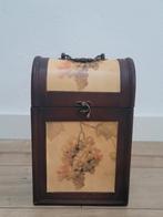 Vintage decoratief houten kistje hout, Antiek en Kunst, Curiosa en Brocante, Ophalen of Verzenden