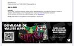 Walibi ticket fright nights 4-10-2025, Tickets en Kaartjes, Eén persoon