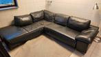 Lederen hoekbank 260x220 - Gratis af te halen, Huis en Inrichting, Ophalen, 250 tot 300 cm, Gebruikt, Hoekbank
