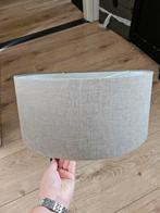 Grote lampenkap beige taupe. 45cm, Huis en Inrichting, Lampen | Lampenkappen, Ophalen of Verzenden, Zo goed als nieuw, Beige, Rond