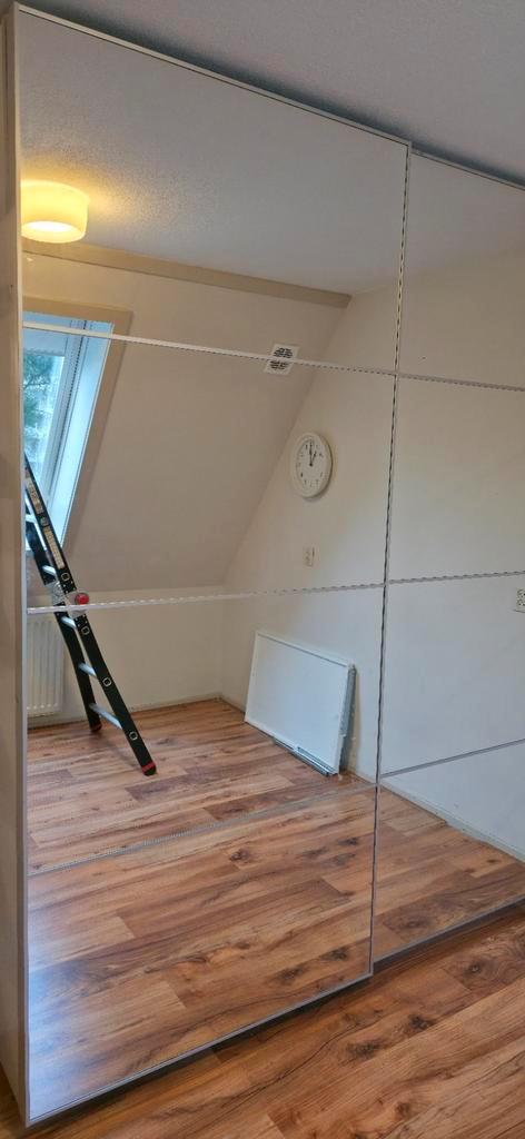 Schuifdeuren voor kast, Huis en Inrichting, Kasten | Kledingkasten, Gebruikt, 200 cm of meer, 200 cm of meer, 50 tot 75 cm, Met deur(en)