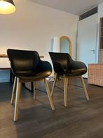 IKEA Torvid stoelen - set van 2 - zo goed als nieuw!, Huis en Inrichting, Stoelen, Ophalen, Kunststof, Twee, Zwart