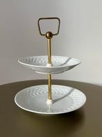 Vintage 70s etagère met Bavaria Germany schaaltjes, Ophalen of Verzenden, Gebruikt