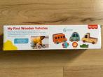 Fisher-Price My First Wooden Vehicles NIEUW, Ophalen of Verzenden, Nieuw, Speelset