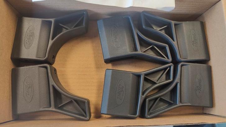 Ford Transit Custom opklapbare dakdragers eindstukken nieuw, Auto diversen, Dakdragers, Nieuw, Ophalen of Verzenden