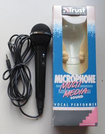 Hand microphone met PC/laptop audioaansluiting beschikbaar voor biedingen