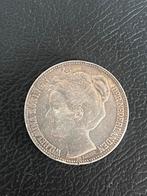 Rijksdaalder Koningin Wilhelmina uit 1898, Ophalen of Verzenden, Koningin Wilhelmina, 2½ gulden, Zilver