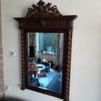 Spiegel met kuif, 50 tot 100 cm, 100 tot 150 cm, Rechthoekig, Ophalen