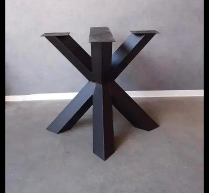 Matrix diamant tafelpoot kruispoot tafelonderstel middenpoot, Huis en Inrichting, Woonaccessoires | Overige, Zo goed als nieuw