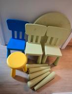 Kinder tafel en stoelen, Kinderen en Baby's, Kinderkamer | Tafels en Stoelen, Ophalen of Verzenden, Gebruikt, Tafel(s) en Stoel(en)