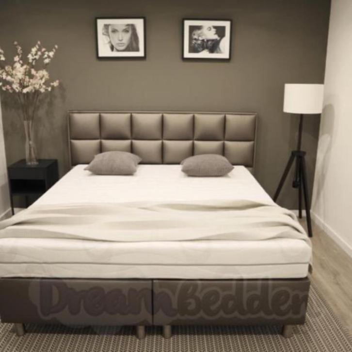 Boxspring tripoli luxe boxspring incl matras en bezorging, Huis en Inrichting, Slaapkamer | Boxsprings, Nieuw, 180 cm, 200 cm