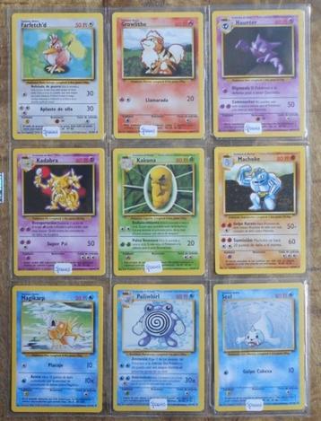 SPAANSE Pokémon : 20 kaarten Base / Jungle / Fossil = 1 koop beschikbaar voor biedingen