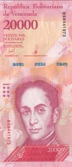 Venezuela bankbiljet 20.000 Bolivares 2017, Pick 99c UNC, Postzegels en Munten, Bankbiljetten | Amerika, Los biljet, Zuid-Amerika