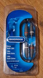 Stereo audio kabel, Ophalen of Verzenden, Nieuw, Minder dan 2 meter, Overige kabels