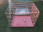 Honden bench roze en zilver te koop, 1 is 25euro 2 40 eur, Dieren en Toebehoren, Ophalen, Zo goed als nieuw