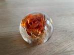 Vintage Orange Rose presse-papier van Hafod Grange uit 1994, Antiek en Kunst, Ophalen of Verzenden