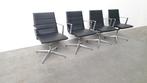 4x Valea Elle 408 design bureaustoel ICF zwart, Ophalen, Gebruikt, ., Zwart