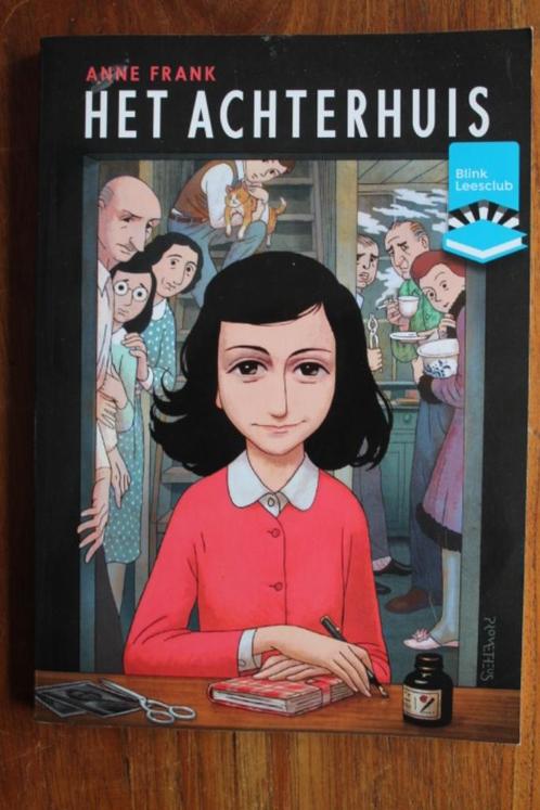 Anne Frank - Het Achterhuis graphic novel Folman - Polonsky, Boeken, Stripboeken, Gelezen, Eén stripboek, Ophalen of Verzenden