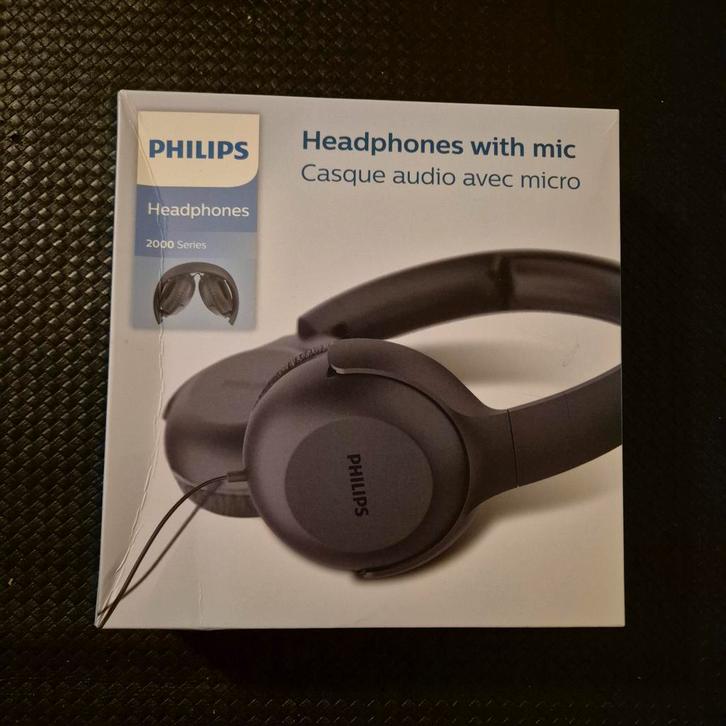 Philips Hoofdtelefoon - Nieuw in doos!, Audio, Tv en Foto, Koptelefoons, Nieuw, Op oor (supra aural), Philips, Ophalen of Verzenden