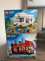 Lego City 60283 Camper & 60407 Dubbeldekker - Nieuw!, Ophalen of Verzenden, Nieuw, Complete set, Lego