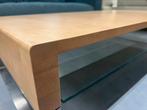 Leolux Aditi salontafel hout Design tafel beuken, Huis en Inrichting, Tafels | Salontafels, Ophalen of Verzenden, Zo goed als nieuw