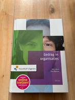Gedrag in organisaties - Alblas & Wijsman, Ophalen of Verzenden, Zo goed als nieuw, HBO