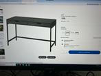 IKEA Alex Bureau - Donkergrijs - 132x60 cm, Huis en Inrichting, Ophalen, Zo goed als nieuw, Bureau