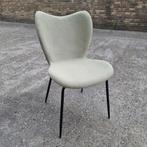 Nette eetkamerstoelen groen met zwarte poten, Huis en Inrichting, Stoelen, Wit, Nieuw, Ophalen of Verzenden, Eén