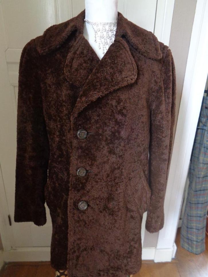 Brixon engelse alpaca jas:mt 42, Kleding | Dames, Jassen | Winter, Zo goed als nieuw, Maat 42/44 (L), Bruin, Ophalen of Verzenden