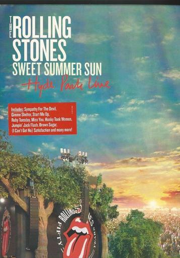 DVD* Rolling Stones - Sweet summer sun/ Hyde Park live= 7,99 beschikbaar voor biedingen