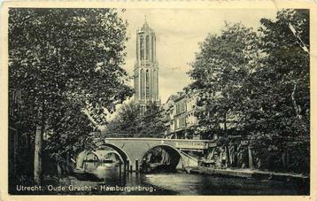 (300-127-027) Utrecht Oudegracht Hamburgerbrug beschikbaar voor biedingen