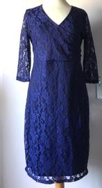 Nieuwe blauwe kanten jurk. Maat M., Maat 38/40 (M), Blauw, Nieuw, Ophalen of Verzenden