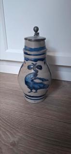 Antieke kruik met deksel, Antiek en Kunst, Antiek | Keramiek en Aardewerk, Ophalen of Verzenden